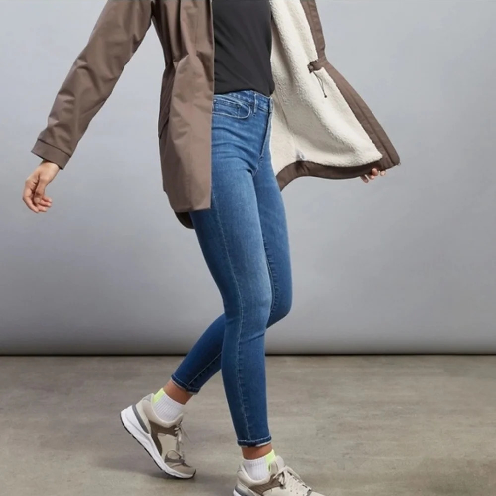 Athleta Sculptek Skinny Jeans Women's Size 6 Athleisure Yoga Casual